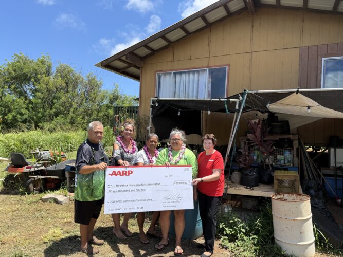 AARP provides grant for kupuna house repairs